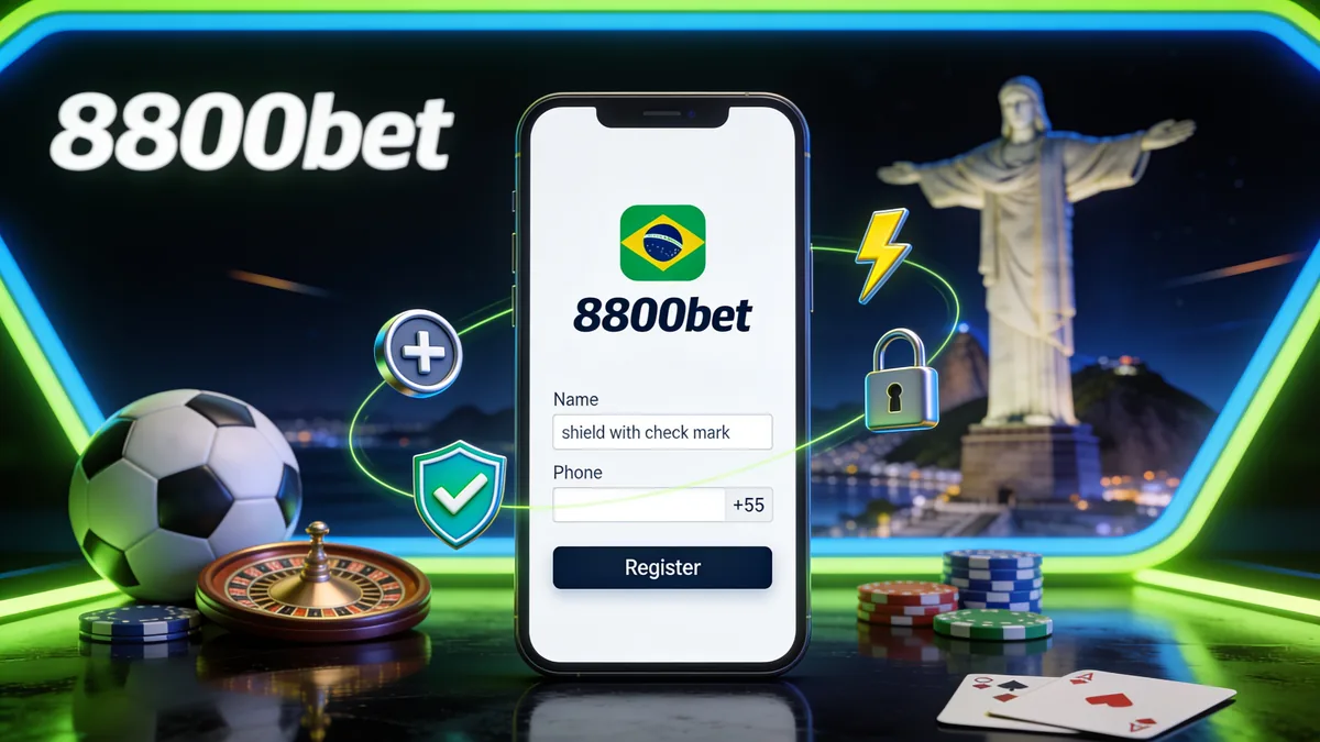 Bônus de Boas-Vindas da 8800bet para jogadores no Brasil